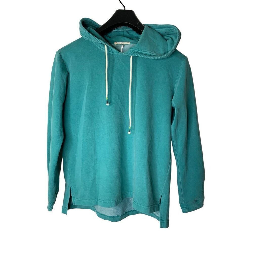 Marine Layer Mary Hoodie Green Lake sweatshirt women's size XS NEW NWT